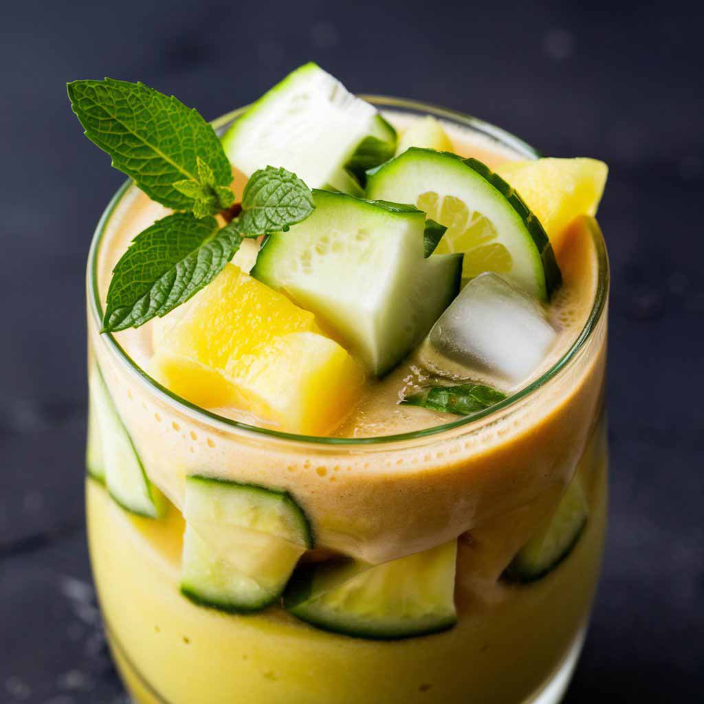 Pineapple Cucumber Smoothie: A Refreshing and Nutritious Blend