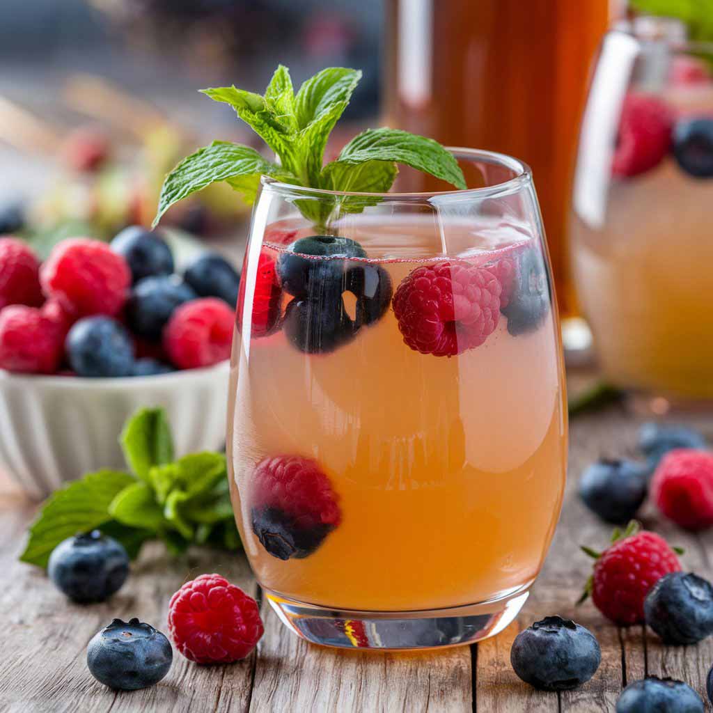 Wellness Routine with Kombucha Mocktails 